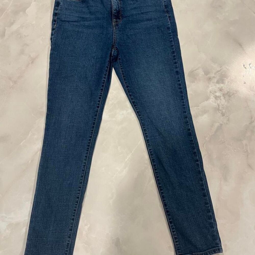 Seven7 Women's Blue and Navy Jeans